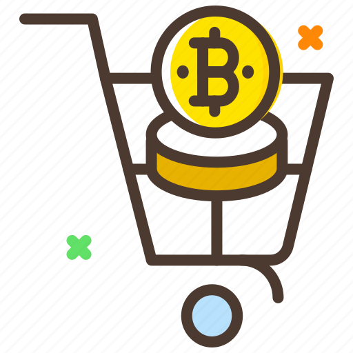 Bitcoin, coin, cryptocurrency, digital currency, shop icon - Download on Iconfinder
