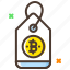 bitcoin, cryptocurrency, discount, online shopping, payment, shopping tag 