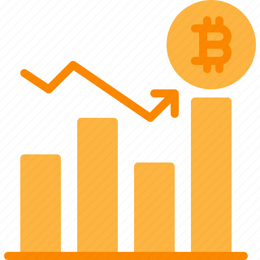 Analytics, bitcoin, cryptocurrency, graph, growth icon - Download on Iconfinder