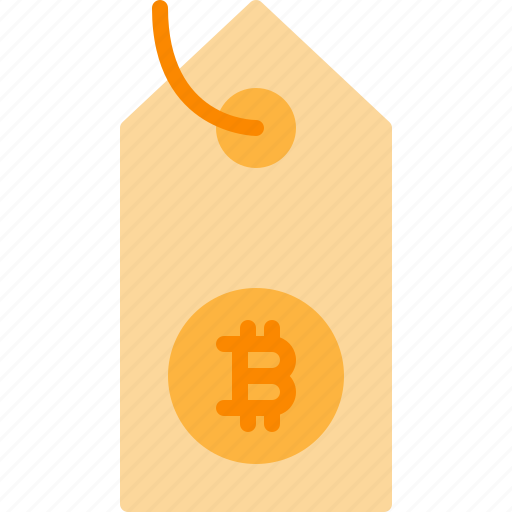 Bitcoin, cryptocurrency, price, sales, tag icon - Download on Iconfinder