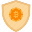 bitcoin, cryptocurrency, money, protection, shield