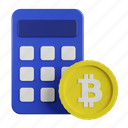 bitcoin, calculator, currency, business, banking, financial, crypto