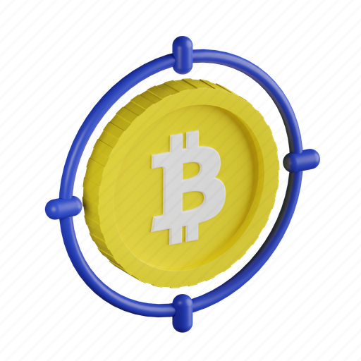 Bitcoin, currency, target, business, finance, money, financial icon - Download on Iconfinder