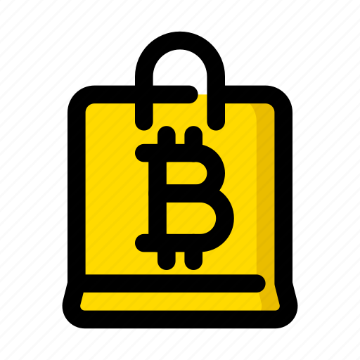 Accept, bitcoin, shop, shopping, pay, bag, cryptocurrency icon - Download on Iconfinder