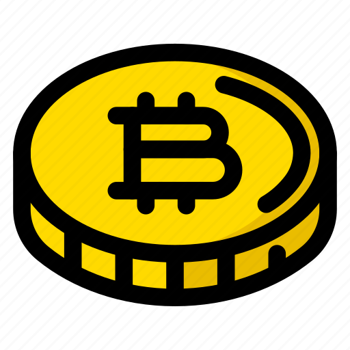 Bitcoin, coin, token, ₿, donation icon - Download on Iconfinder
