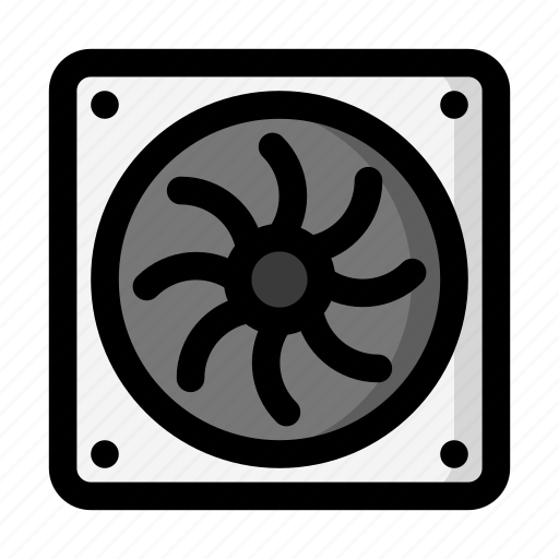 Cooling, fan, refrigeration, ventilation, hvac icon - Download on Iconfinder
