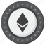 ethereum, token, coin, cryptocurrency 