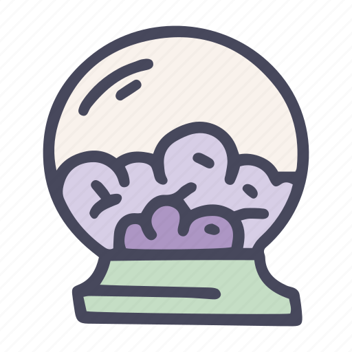 Crystal, ball, smoke, teller, wizard, sphere, prophet icon - Download on Iconfinder