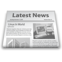 News paper, latest news, newsletter icon - Free download