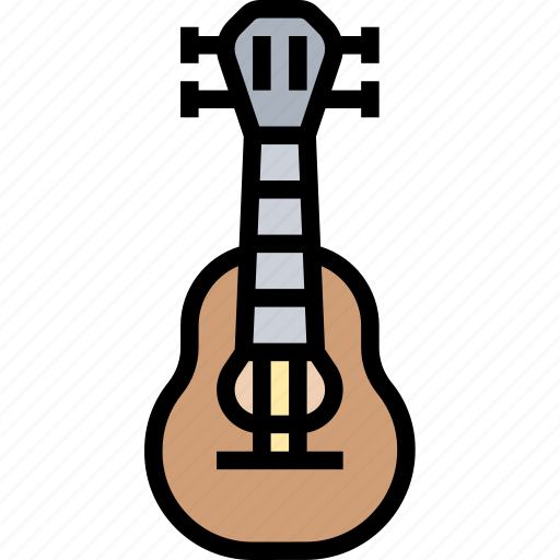 Guitar, acoustic, music, latin, carnival icon - Download on Iconfinder