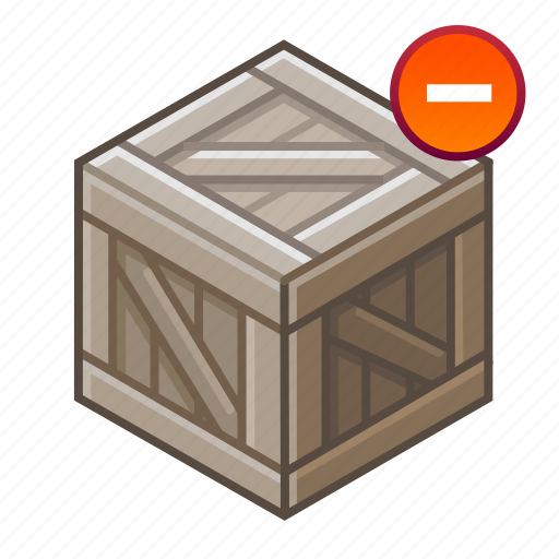 -, box, cube, off, take, the, wooden icon - Download on Iconfinder