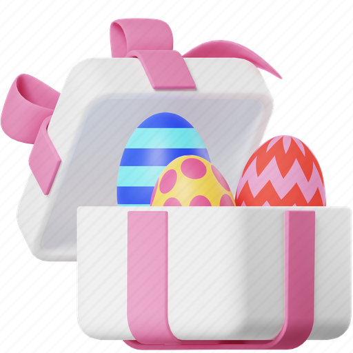 Egg gift box, gift, present, special, surprise, easter egg, easter day icon - Download on Iconfinder