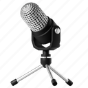 microphone, mic, audio, record, speaker, computer hardware, component