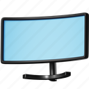 monitor, screen, desktop, display, multimedia, computer hardware, component