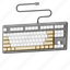 keyboard, device, typing, type, input, computer hardware, component 