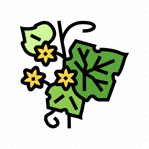 Leaf, plant, cucumber, natural, bio, vegetable icon - Download on Iconfinder