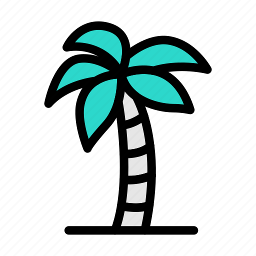 Palm, tree, beach, culture, heritage icon - Download on Iconfinder
