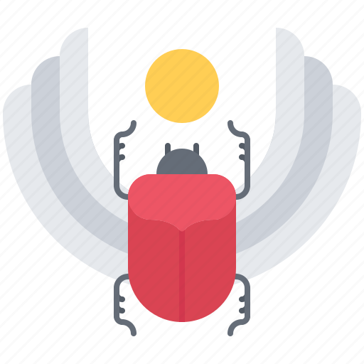 Bug, civilization, country, culture, egypt, scarab, wing icon - Download on Iconfinder
