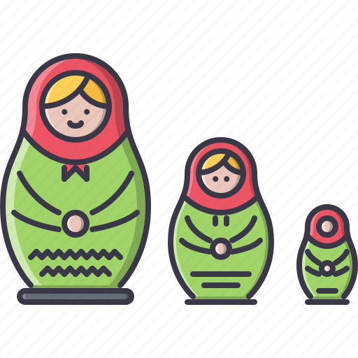 Civilization, country, culture, doll, nesting, russia icon - Download on Iconfinder