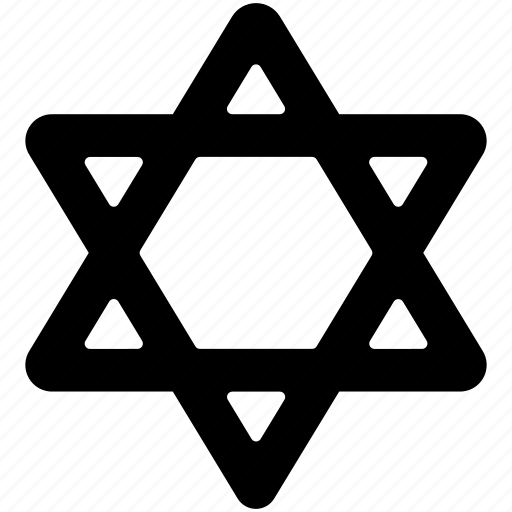 Religion, hexagram, star, jew, jewish, judaism, culture icon - Download on Iconfinder