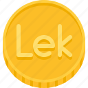 lek, albania lek, coin, money, currency