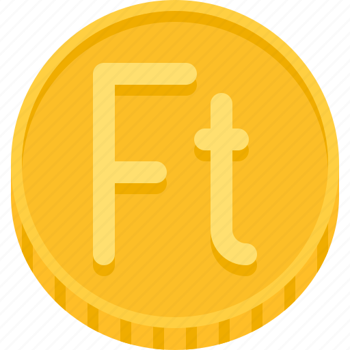 Forint, money, coin, hungary forint, currency icon - Download on Iconfinder