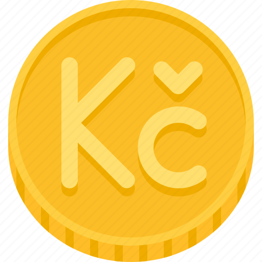 Czech republic koruna, money, coin, koruna, currency icon - Download on Iconfinder