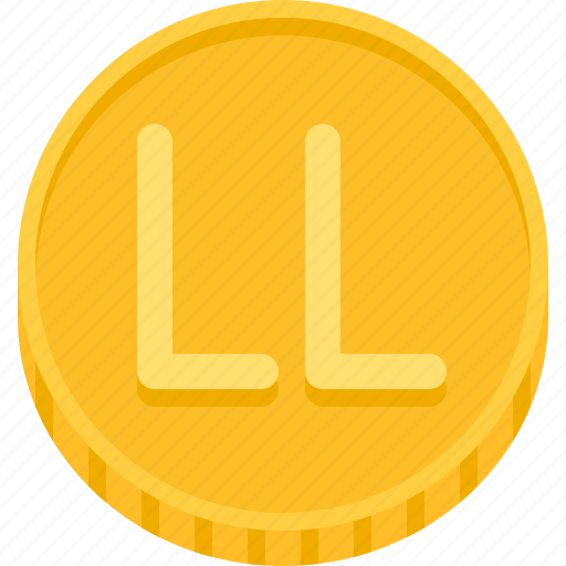 Lebanese pound, pound, coin, money, currency icon - Download on Iconfinder