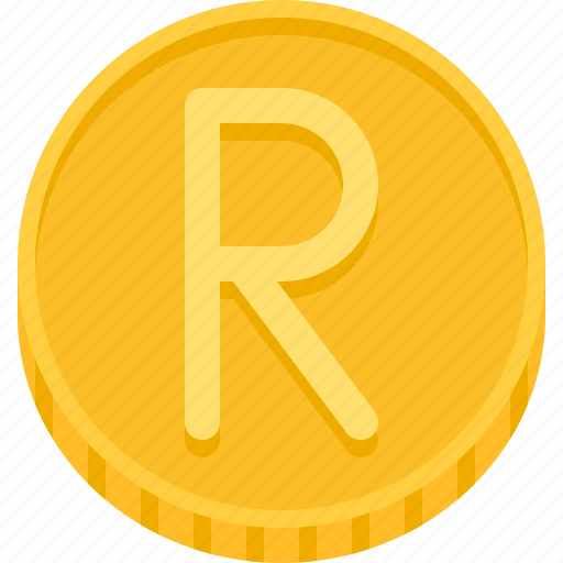 South african rand, rand, money, coin, currency icon - Download on Iconfinder