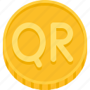 qatari riyal, money, coin, riyal, currency