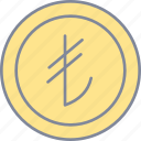 turkish, lira, currency, coin