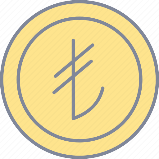 Turkish, lira, currency, coin icon - Download on Iconfinder