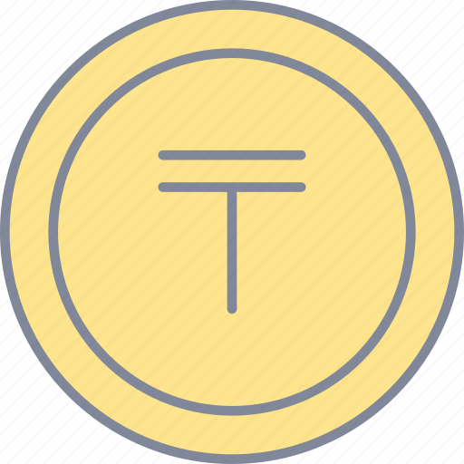 Tenge, kazakhstani, currency, money icon - Download on Iconfinder