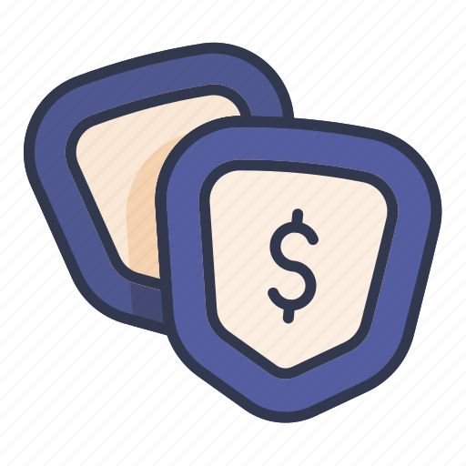 Shield, business, money, investment, secure, payment icon - Download on Iconfinder