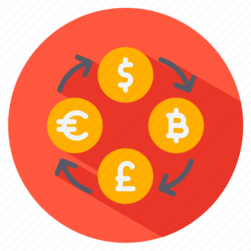 Bitcoin, currency, dollar, euro, exchange, pound icon - Download on Iconfinder