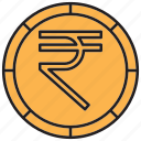 courency, rupee, business, cash, to, dollar, finance, coin, currency