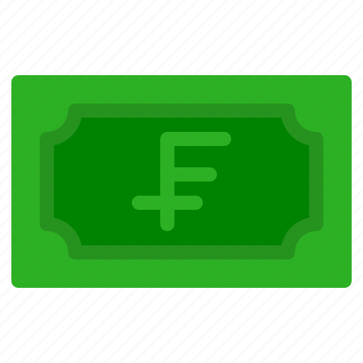 Swiss, franc, banknote, country, money, cash icon - Download on Iconfinder