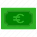 euro, banknote, country, money, cash