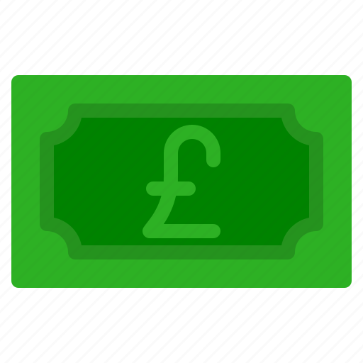 Pound, sterling, banknote, country, money, cash icon - Download on Iconfinder