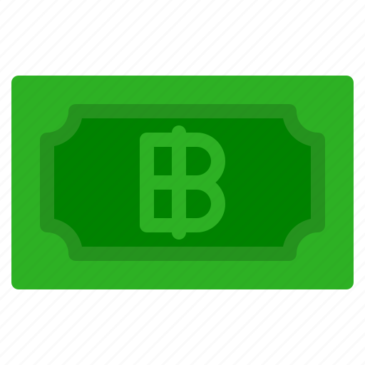 Thai, baht, banknote, country, money, cash icon - Download on Iconfinder