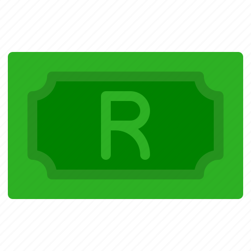 Rand, banknote, country, money, cash icon - Download on Iconfinder