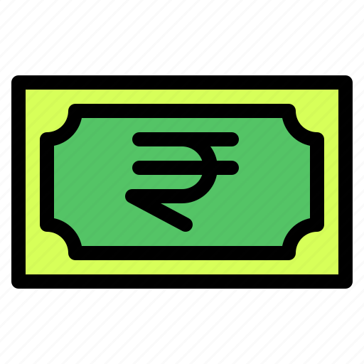 Indian, rupee, banknote, country, money, cash icon - Download on Iconfinder