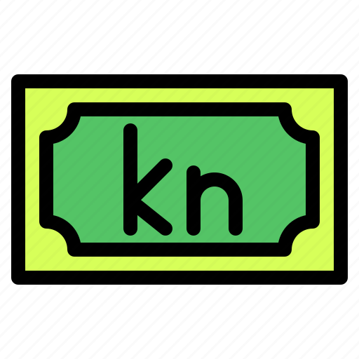 Kuna, banknote, country, money, cash icon - Download on Iconfinder