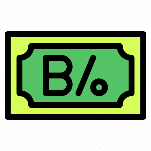 Balboa, banknote, country, money, cash icon - Download on Iconfinder