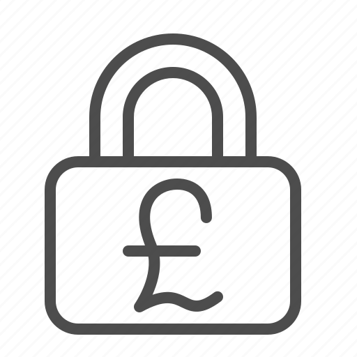 Brexit, insurance, lock, pound, security icon - Download on Iconfinder