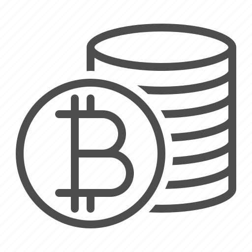 Bitcoin, coins, currency, money, online, virtual, wealth icon - Download on Iconfinder