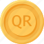 qatari riyal coin, coins, currency, finance 