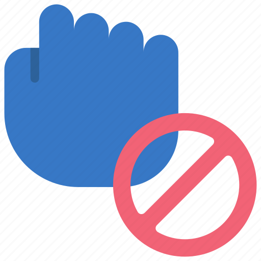 Grab, no, sign, cursor, clicker, mouse, cancel icon - Download on Iconfinder