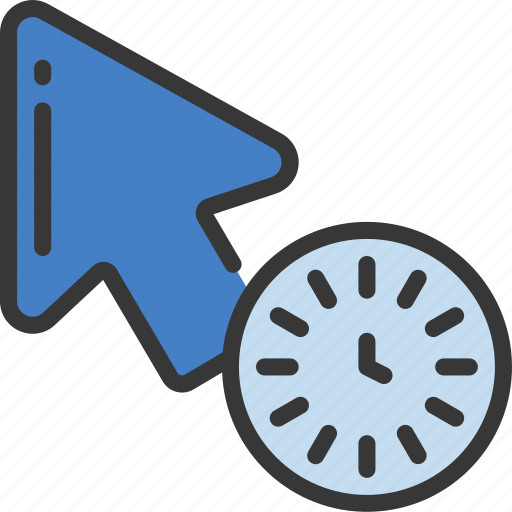 Loading, arrow, cursor, clicker, mouse, timer icon - Download on Iconfinder