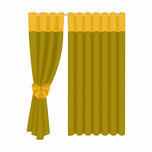 Apartment, cornice, curtains, design, house, interior, window icon - Download on Iconfinder
